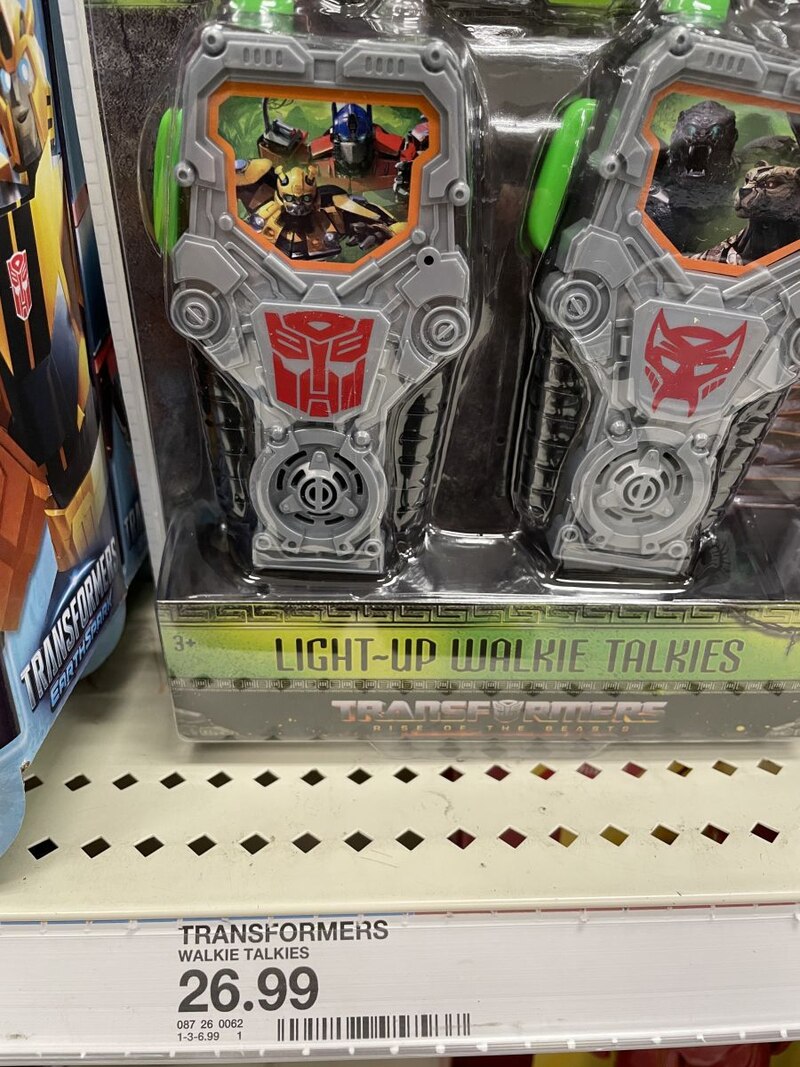 Walkie Talkies from Transformers: Rise Of The Beasts Found at USA